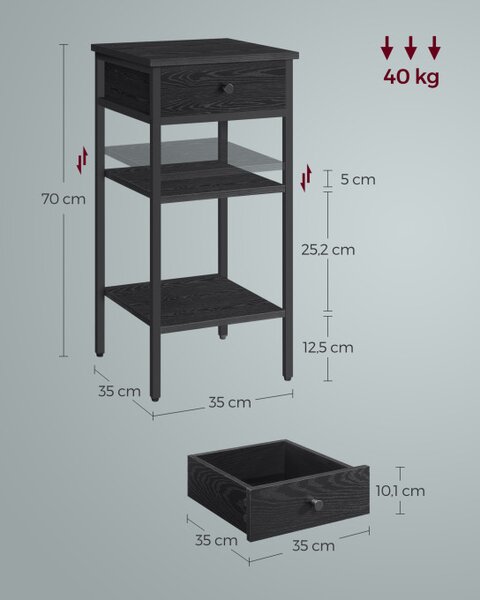 Nočný stolík LET502B56