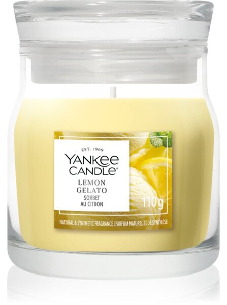 Yankee Candle Lemon Gelato vonná sviečka Signature 110 g