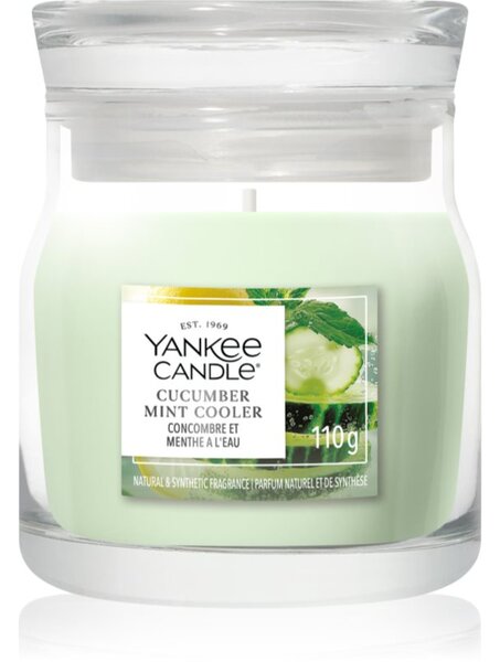 Yankee Candle Cucumber Mint Cooler vonná sviečka Signature 110 g