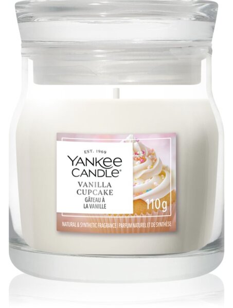 Yankee Candle Vanilla Cupcake vonná sviečka Signature 110 g