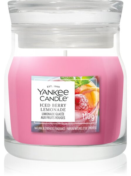 Yankee Candle Iced Berry Lemonade vonná sviečka Signature 110 g