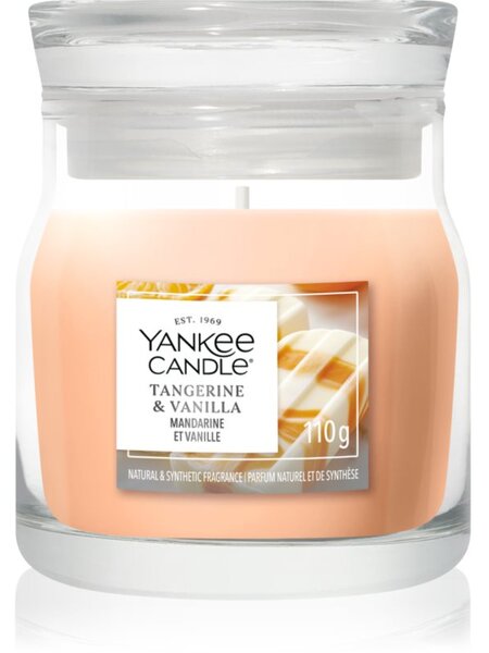 Yankee Candle Tangerine & Vanilla vonná sviečka Signature 110 g