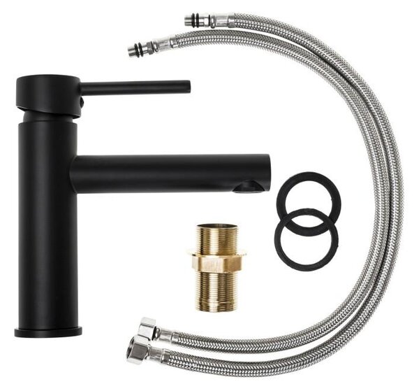 Erga Host, umývadlová batéria h-180, čierna matná, ERG-YKA-BU.HOST-24-BLK