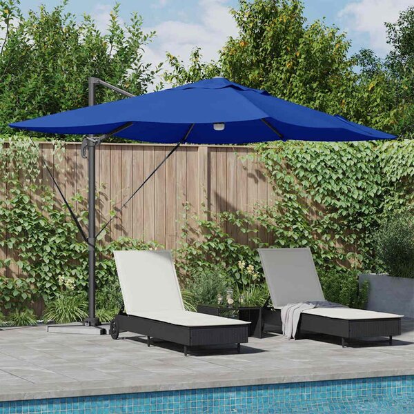 Maison Exclusive – Slnečník, rozmery 351 x 250 x 253 cm, materiál: polyester a hliník