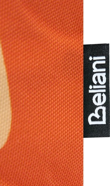 Sada 2 vonkajších dekoratívnych vankúšov oranžová polyester 45 x 45 cm štvorcový tvar moderný štýl záhrada exteriér