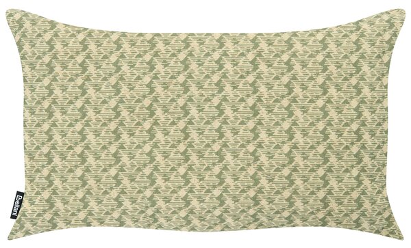 Sada 2 vonkajších dekoratívnych vankúšov viacfarebná polyester ľan 30 x 50 cm obdĺžnikový tvar moderný stredomorský štýl záhrada exteriér