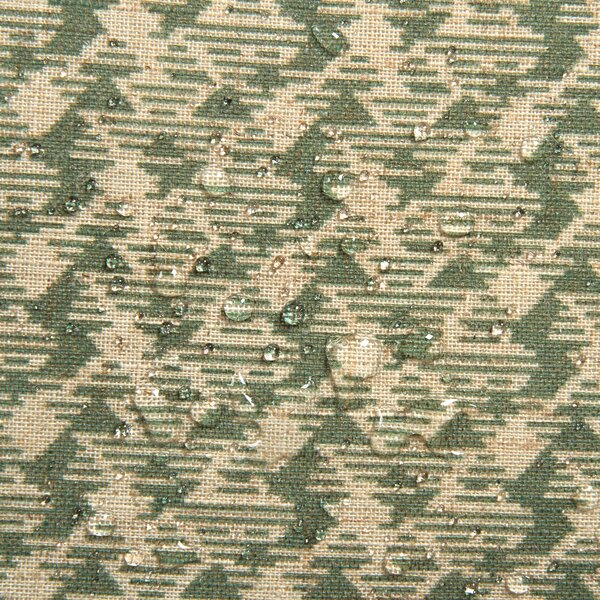 Sada 2 vonkajších dekoratívnych vankúšov viacfarebná polyester ľan 30 x 50 cm obdĺžnikový tvar moderný stredomorský štýl záhrada exteriér