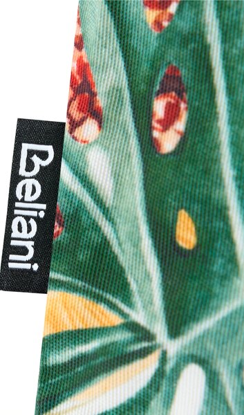 Sada 3 vonkajších dekoratívnych vankúšov viacfarebná polyester 45 x 45 cm štvorcový tvar moderný štýl záhrada exteriér