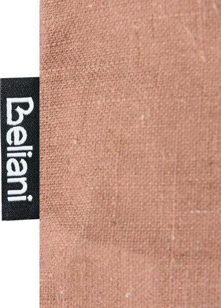 Sada 3 vonkajších dekoratívnych vankúšov svetločervená polyester ľan moderný štýl záhrada exteriér