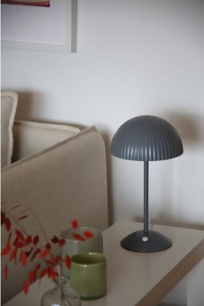 Markslöjd 109139 - Stolová lampa ZIN 2xG9/20W/230V sivá