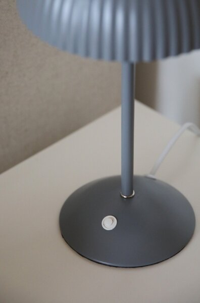 Markslöjd 109139 - Stolová lampa ZIN 2xG9/20W/230V sivá