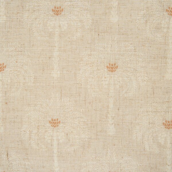 Sada 2 vonkajších dekoratívnych vankúšov béžová polyester ľan 45 x 45 cm štvorcový tvar moderný štýl záhrada exteriér