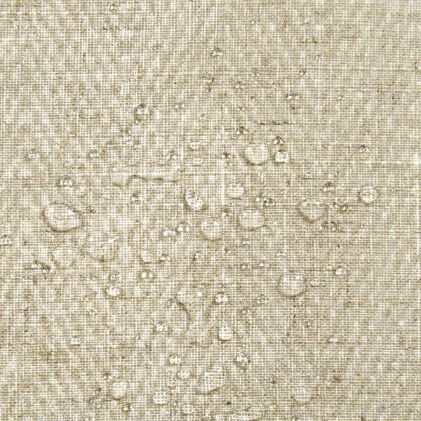 Sada 2 vonkajších dekoratívnych vankúšov béžová polyester ľan 45 x 45 cm štvorcový tvar moderný štýl záhrada exteriér