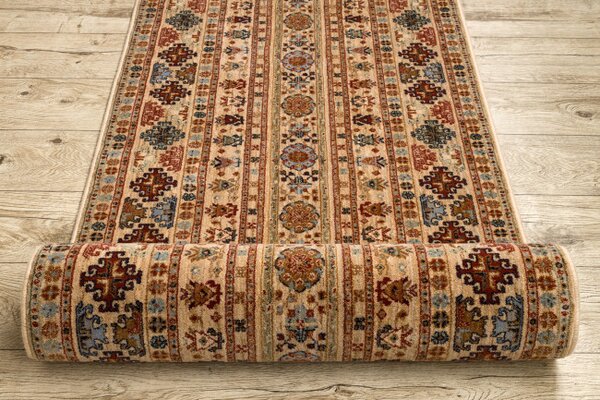 Behúň KESHAN 7684/53555 orientálny, béžový / terakota