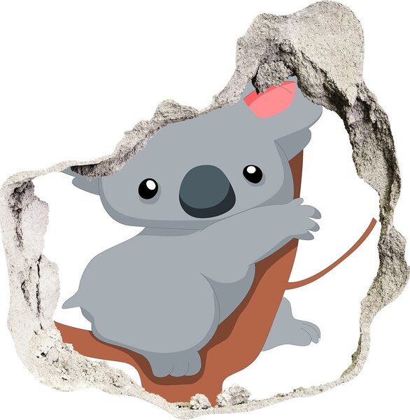 Nálepka fototapeta 3D na stenu Koala na strome