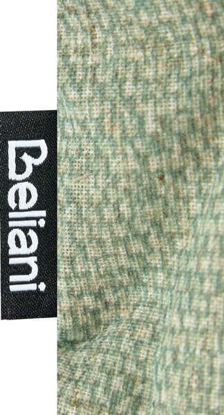 Sada 3 vonkajších dekoratívnych vankúšov zelená polyester ľan moderný štýl záhrada exteriér