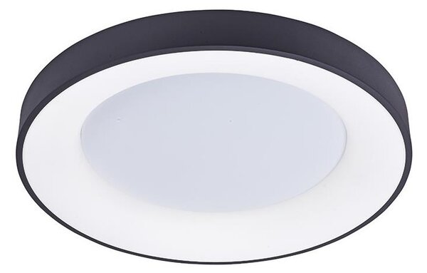 Azzardo Azzardo AZ4995 - LED Stmievateľné stropné svietidlo SANTANA LED/80W/230V čierna +DO AZ4995 + záruka 3 roky zadarmo