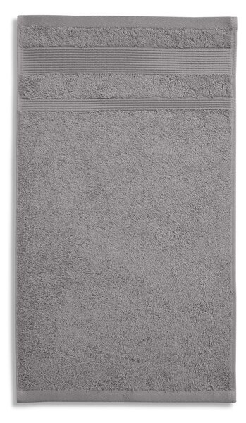 MALFINI Malý uterák Organic - Starostrieborná | 30 x 50 cm