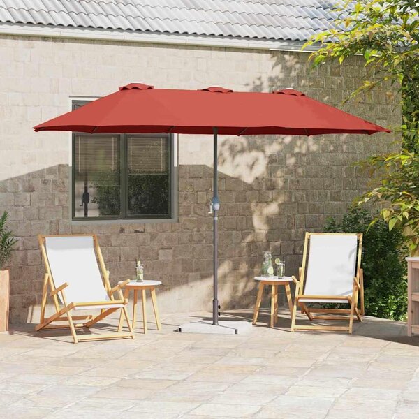 Maison Exclusive – záhradný slnečník, rozmer 370 x 197 x 239 cm, materiál: polyester a hliník