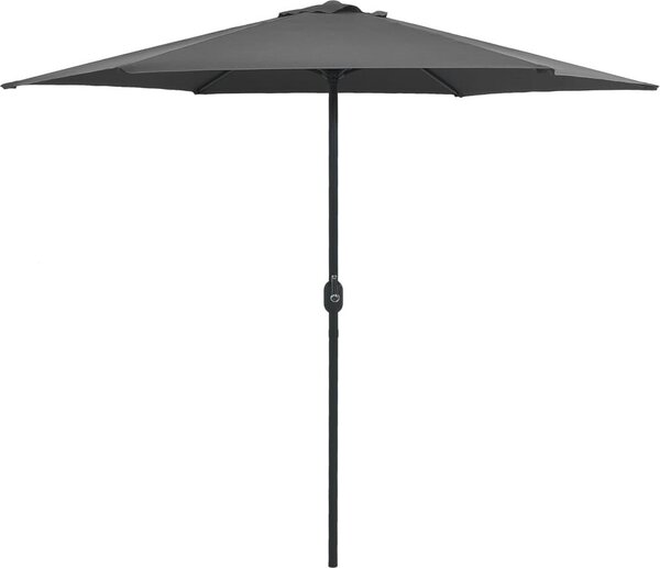 Maison Exclusive – slnečník s hliníkovým nosníkom, rozmer 270 x 246 cm, farba antracit
