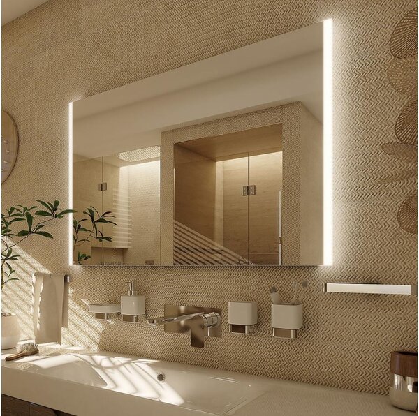 NIMCO ZP 11019 - LED podsvietené kúpeľňové zrkadlo 6500K 70x90 cm IP44
