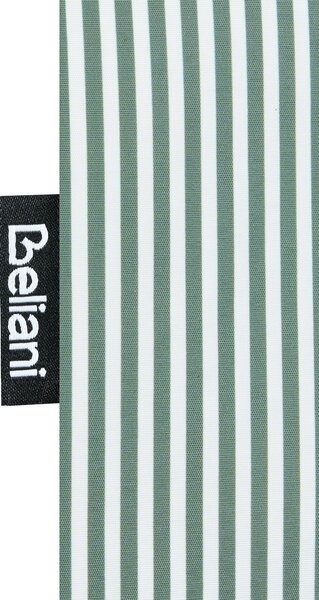 Sada 3 vonkajších dekoratívnych vankúšov zelená polyester 45 x 45 cm štvorcový tvar moderný štýl záhrada exteriér