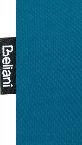 Sada 3 vonkajších dekoratívnych vankúšov biela modrá polyester 45 x 45 cm štvorcový tvar moderný štýl záhrada exteriér