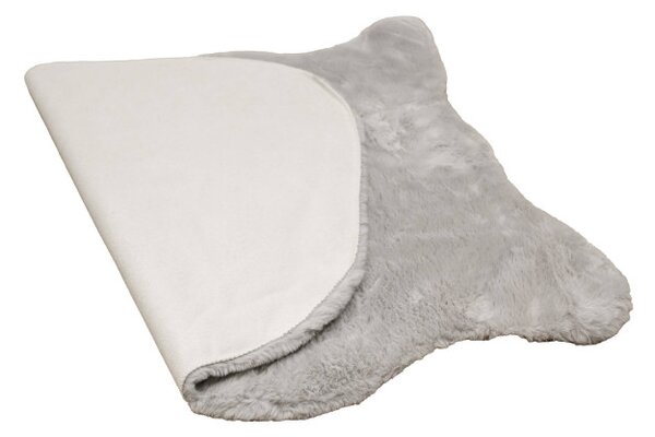 Koberček Shaggy Rabbit 507798 sivý