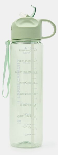Sinsay - Fľaša na vodu s rúčkou a slamkou - zelená
