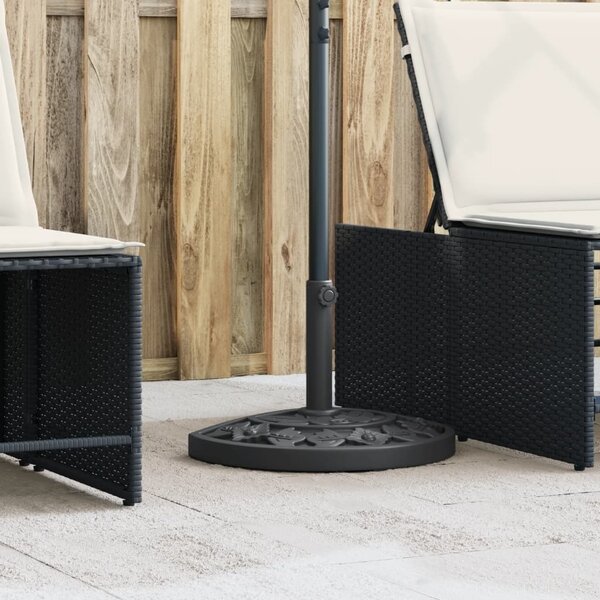 Maison Exclusive – Držiak na slnečník pre stĺpik s priemerom 38/48 mm, hmotnosť 9 kg, polkruhový tvar