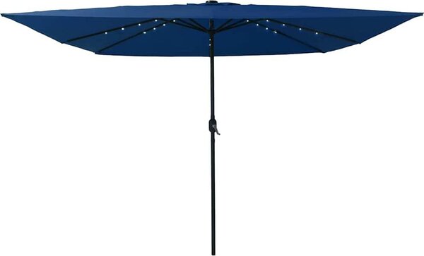 Maison Exclusive – záhradný slnečník, 295 x 295 x 245 cm, materiál: polyester a oceľ