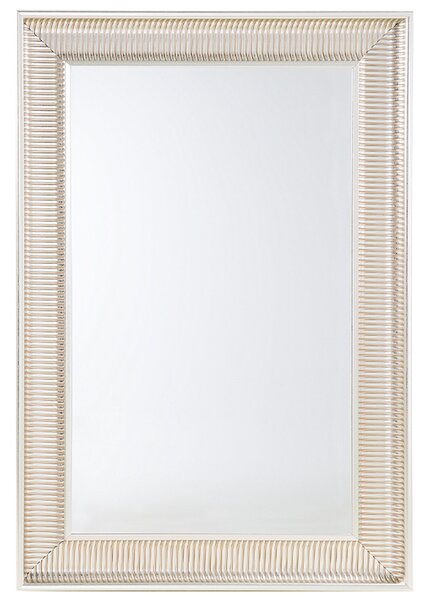 Závesné zrkadlo na stenu zlaté 60 x 90 cm rám zo syntetického materiálu moderná glamour spálňa obývacia izba