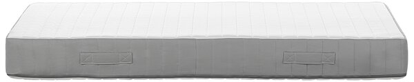 Vreckový pružinový matrac 90 x 200 cm pamäťová pena tvrdý so snímateľným poťahom moderný prešívaný