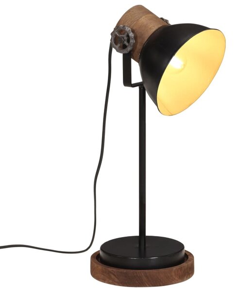 Maison Exclusive – Stolná lampa, 25 W, čierna, 17x17x50 cm, pätica E27