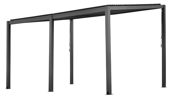Pultová bioklimatická pergola s lamelami 3 x 4 M