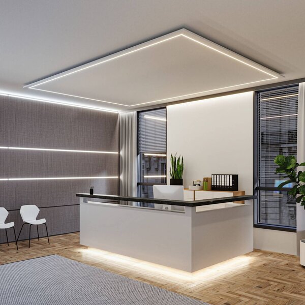 Paulmann LED pás MaxLED 500 základná sada, 3 m, strieborná,, Chrómová / strieborná, Obývacia izba / jedáleň, Plast, Moderný