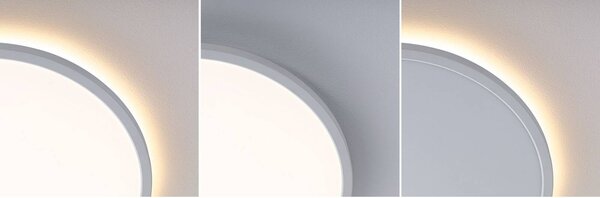 Paulmann stropné LED svetlo Atria Shine, biele, Ø 29 cm 3 000 K, Biela / opálová, Obývacia izba / jedáleň, Plast, Moderný, Závesné svietidlo