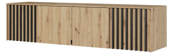 NELLY 4D skriňa bez zrkadla s nadstavkou, 206/250/51
