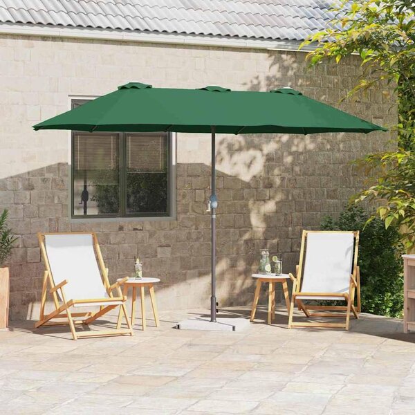 Maison Exclusive – záhradný slnečník, rozmer 370 x 197 x 239 cm, materiál: polyester a hliník