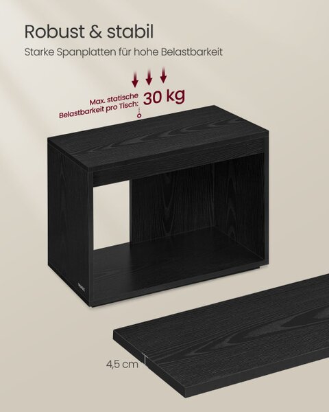 Set troch konferenčných stolíkov LCT301B01
