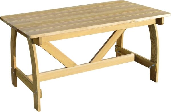 Maison Exclusive – záhradný stôl, 150 x 74 x 75 cm, impregnované borovicové drevo