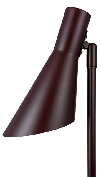Dyberg Larsen Stolová lampa DL12 Mini, hnedá, E14, kov, Hnedá / hrdzavá, Obývacia izba / jedáleň, kov, Škandinávsky, Stojaca lampa
