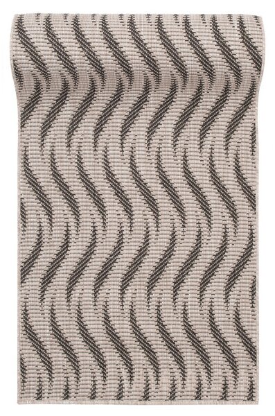 Behúň Floorlux 20586 strieborný / čierny