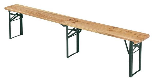 Pivný set 220 cm z jedľového dreva, skladacia, nosnosť 250kg