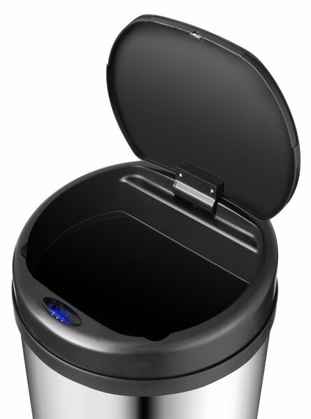 Automatický odpadkový kôš 50 l so senzorom, nerez,strieborny