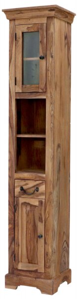 Skrinka do kúpeľne Jali 40x190x35 z indického masívu palisander