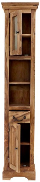 Skrinka do kúpeľne Jali 40x190x35 z indického masívu palisander