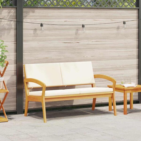 Maison Exclusive – Záhradná lavička, olejovaná, prírodné masívne drevo, akácia