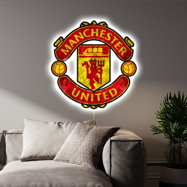 Svietiaci obraz Logo Manchester United - Legends