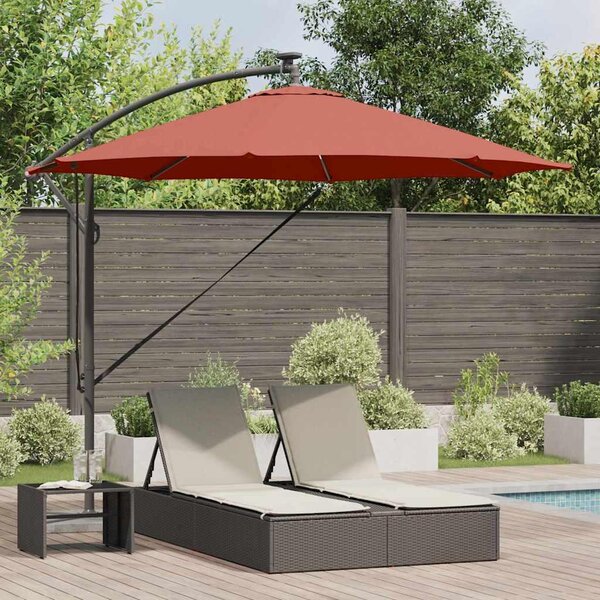 Maison Exclusive – Slnečník, rozmer 294 x 294 x 248 cm, materiál: polyester a hliník
